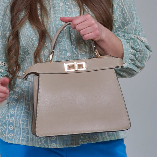 Alice Handbag - Nude