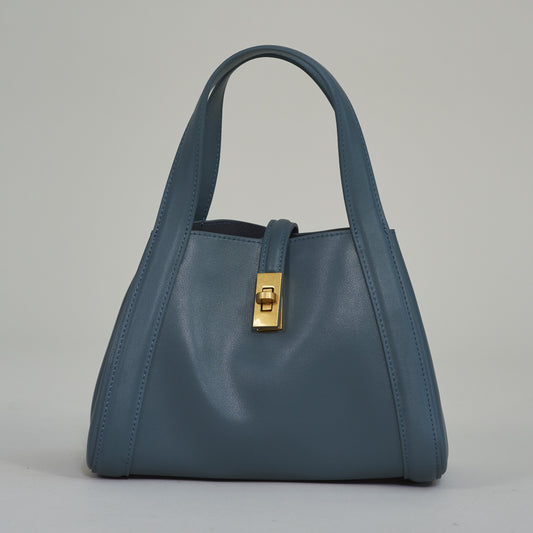 Amelia Gold Twist-Lock Handbag
