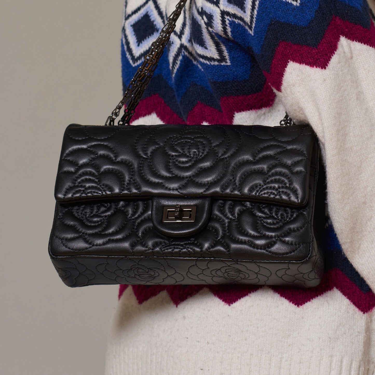 Maya Floral Quilted Bag