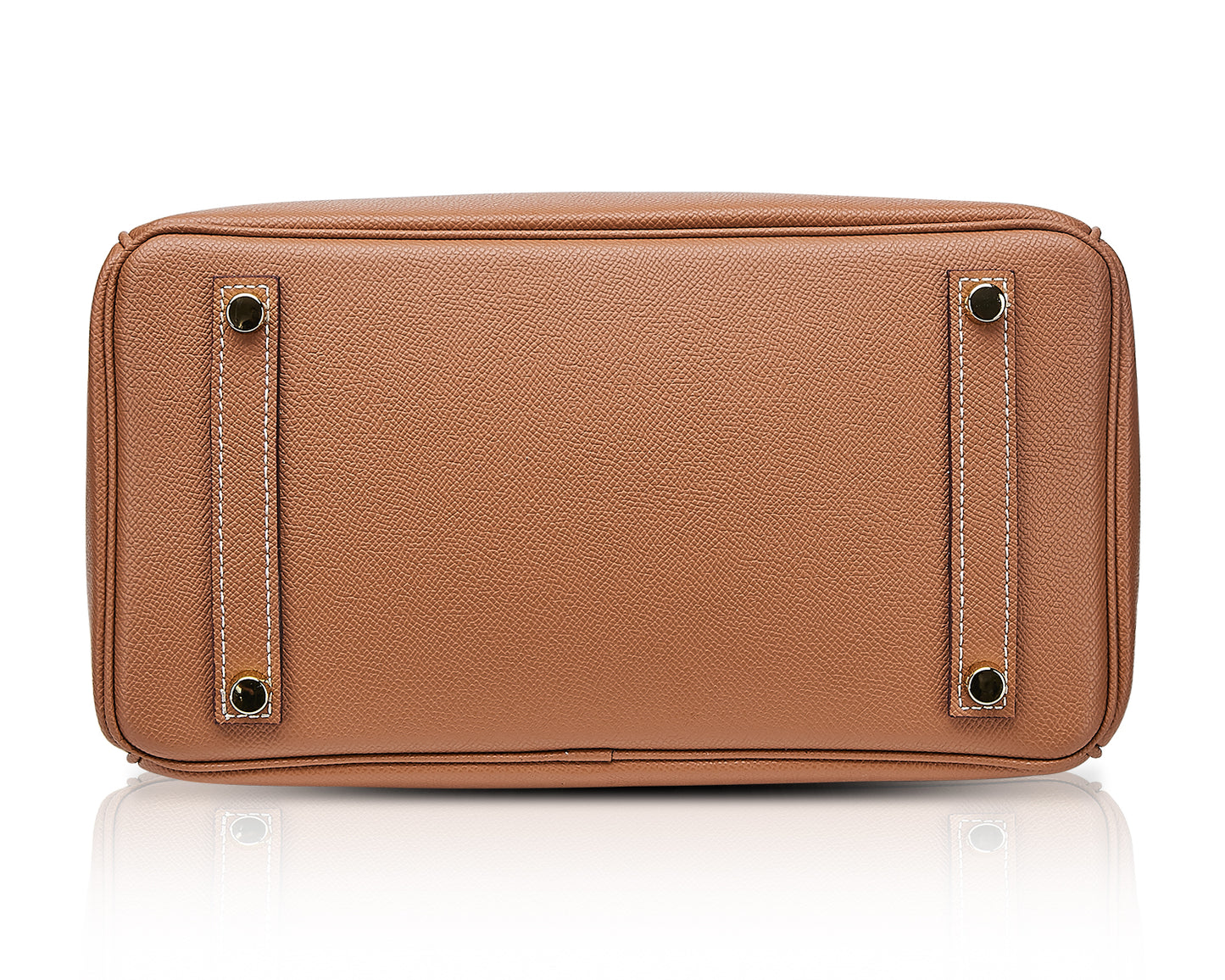 Erin Epsom Handbag - Gold 25cm & 30cm