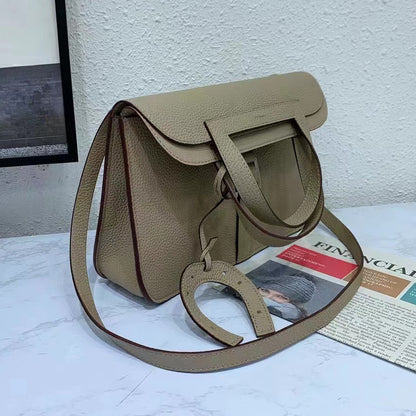 Georgia Leather Bag - Silver