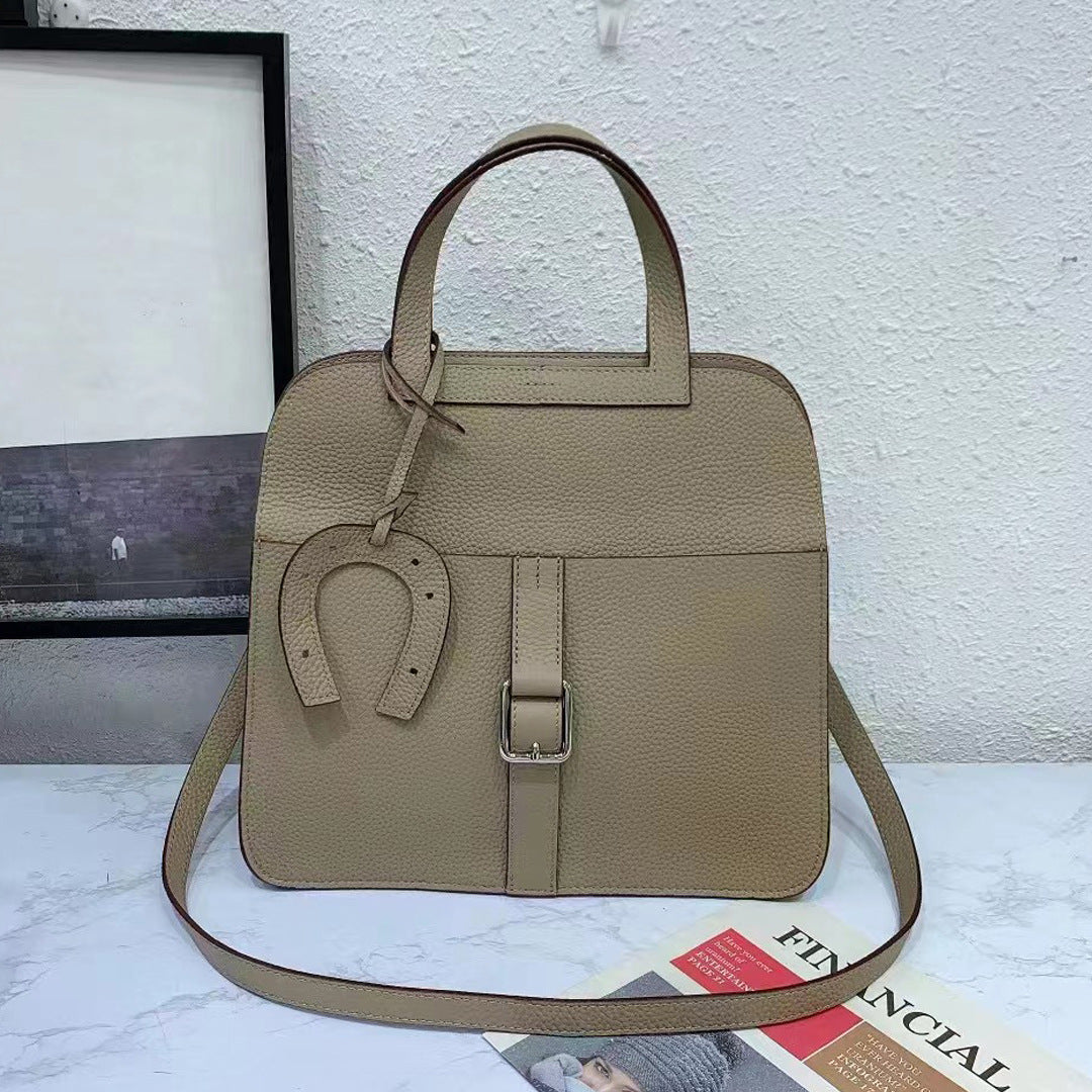 Georgia Leather Bag - Silver