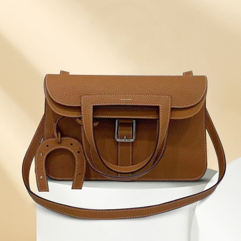 Georgia Leather Bag - Silver