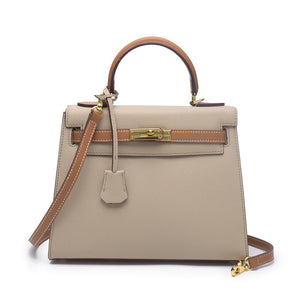 Willow Leather Top Handle Bag