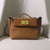 Paige Leather Handbag - Gold