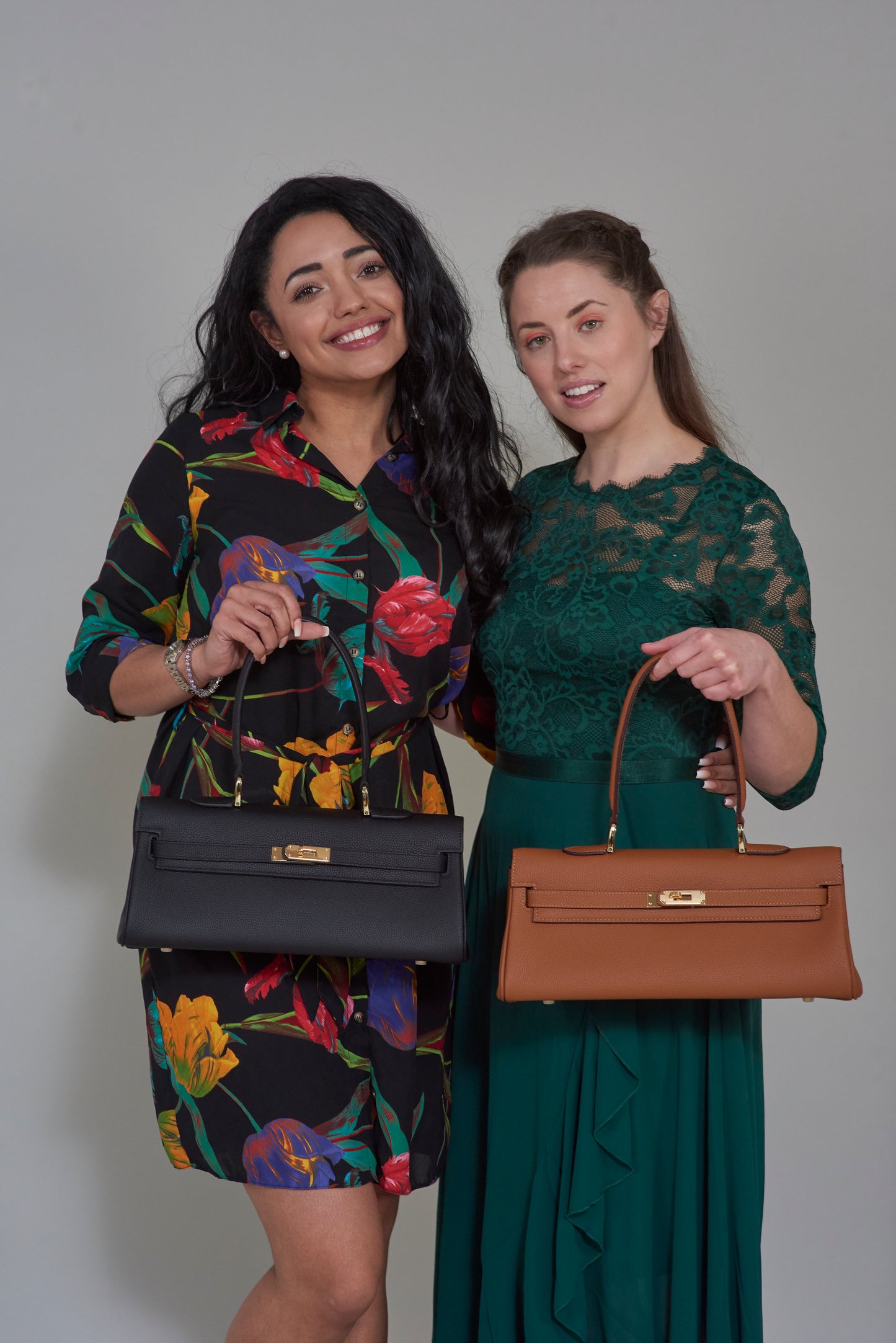 Ava Leather Barrel Handbag