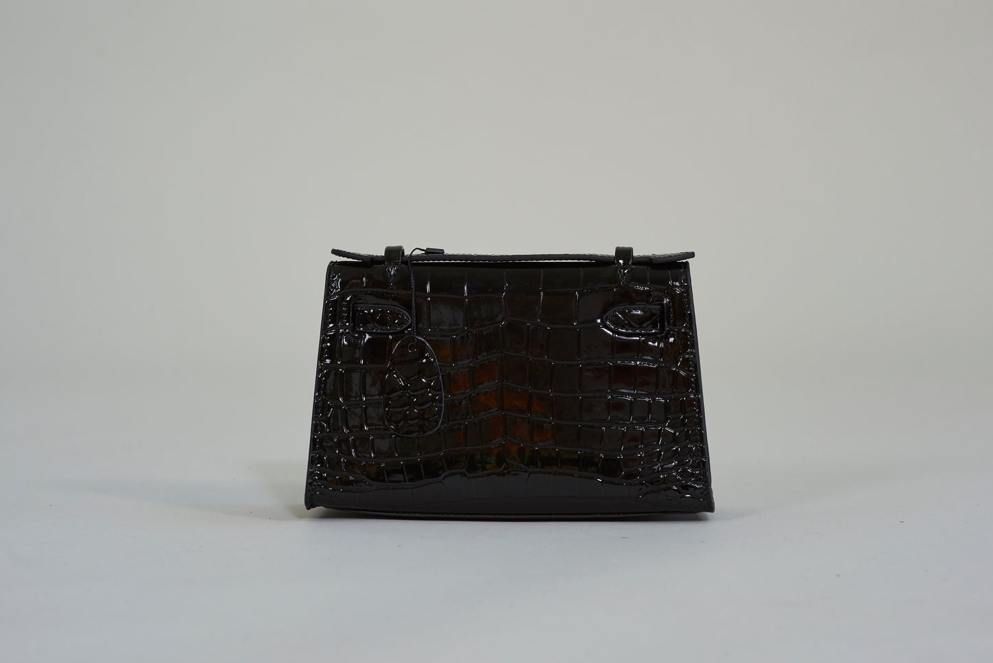 Ava Croc Clutch Handbag