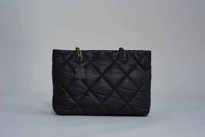 Sylvie Diamond Quilt Twist-Lock Tote