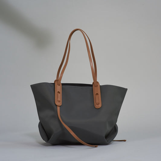 Gia Contrast Carryall Tote