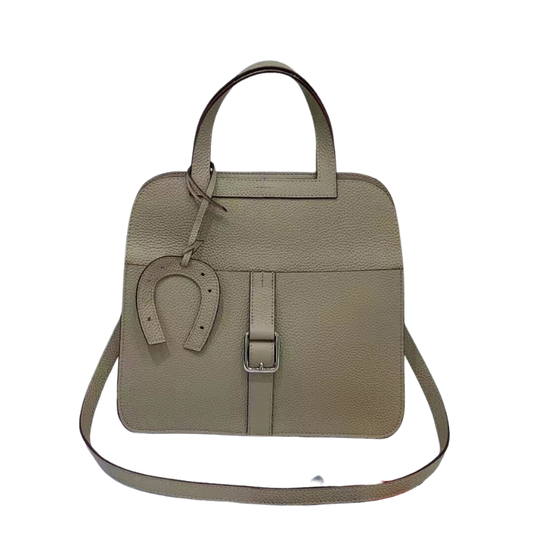 Georgia Leather Bag - Silver