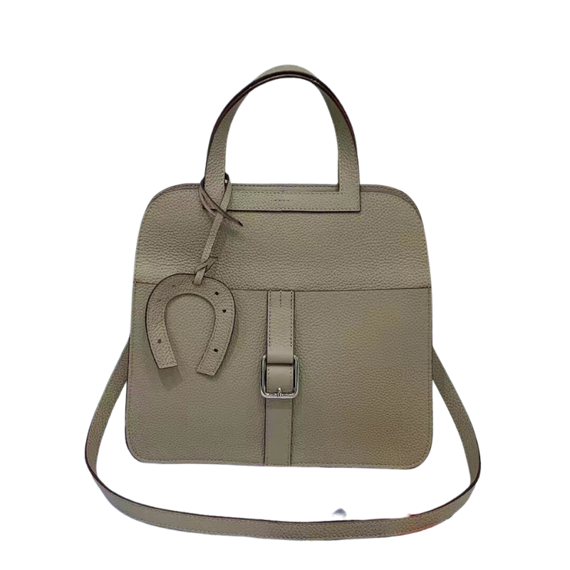 Georgia Leather Bag - Silver