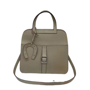 Georgia Leather Bag - Silver