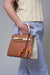 Willow Leather Top Handle Bag