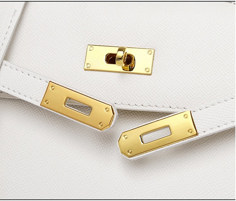 Ava Epsom Handbag - Gold 25 cm & 28 cm