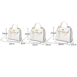 Ava Epsom Handbag - Gold 25 cm & 28 cm