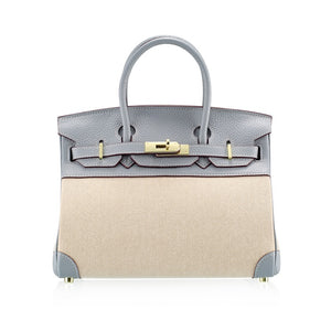 Chloe Canvas & Leather Padlock Handbag - 25 cm & 30 cm