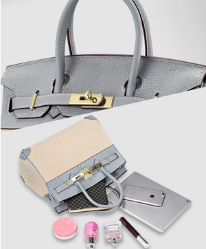 Chloe Canvas & Leather Padlock Handbag - 25 cm & 30 cm