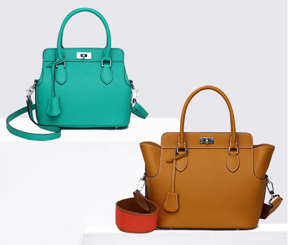 Emily Large Round Top Handle bag