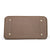 Erin Leather Padlock Handbag - Gold Hardware 35 cm