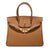 Erin Leather Padlock Handbag - Gold Hardware 30 cm