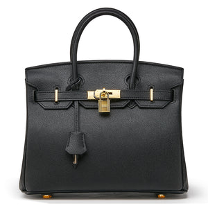 Erin Epsom Handbag - Gold 25cm & 30cm