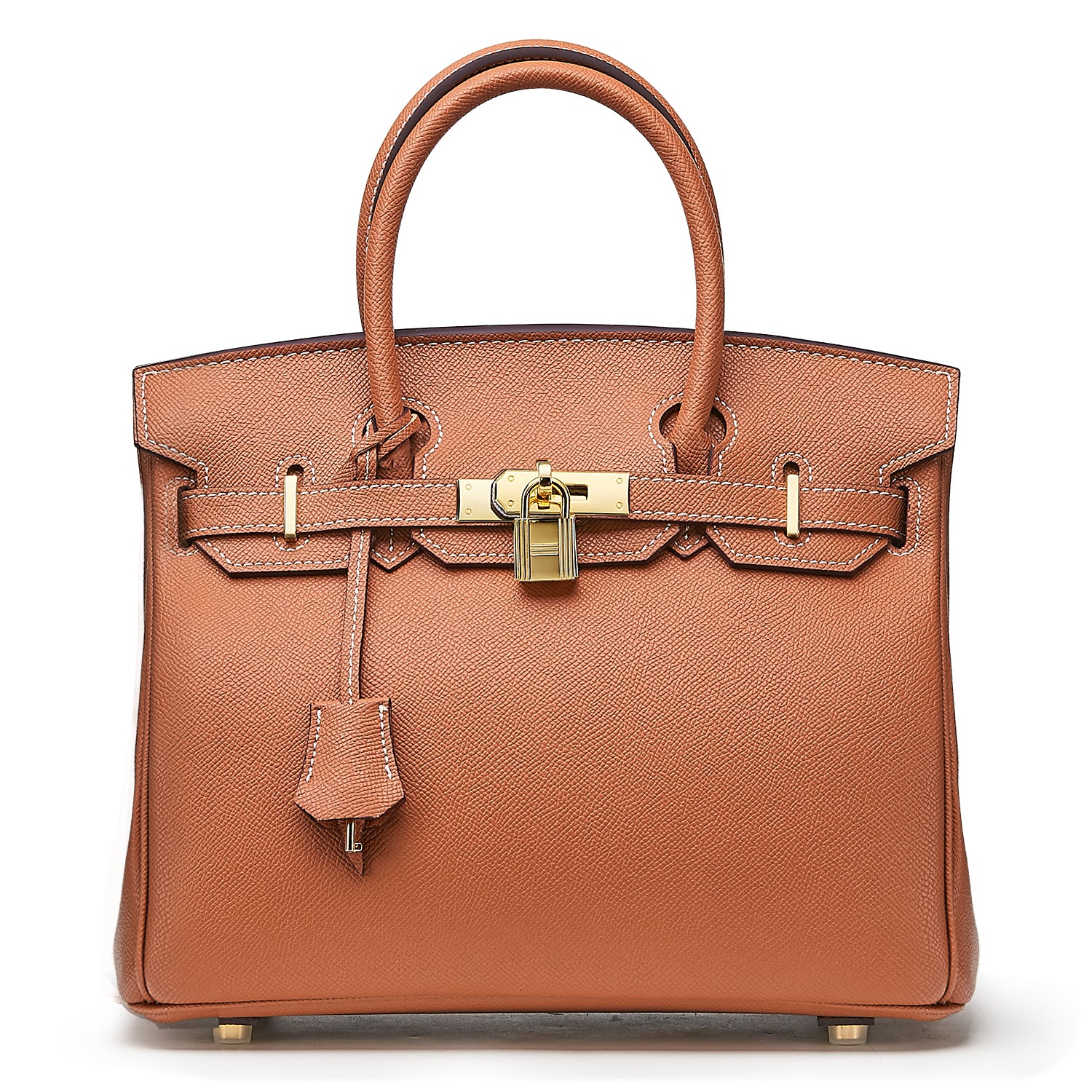 Erin Epsom Handbag Gold 25cm & 30cm HandbagCrave UK