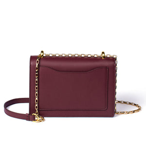 Felicity Leather Bag - Gold Hardware