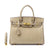 Haden Crocodile Embossed Leather Handbag - Gold 30 cm