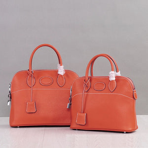 Kendyll Leather Round Top Handle Bag
