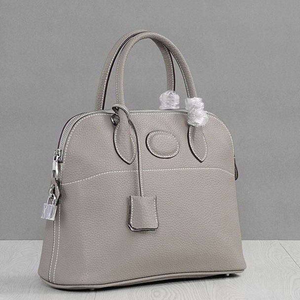 Kendyll Leather Round Top Handle Bag