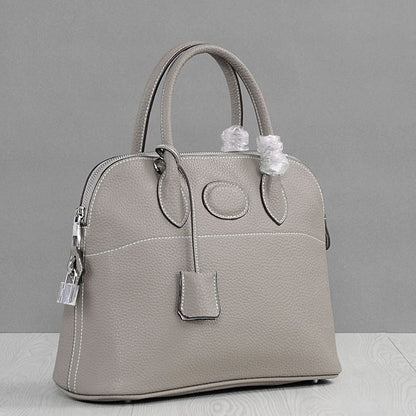 Kendyll Leather Round Top Handle Bag