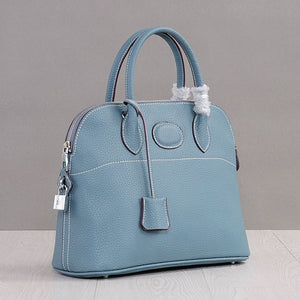 Kendyll Leather Round Top Handle Bag