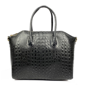 Mia Croco Top Handle Bag