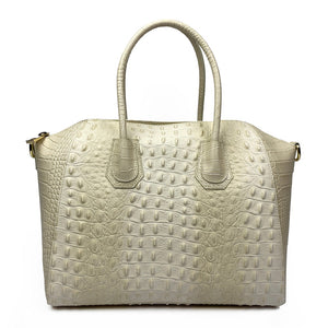 Mia Croco Top Handle Bag