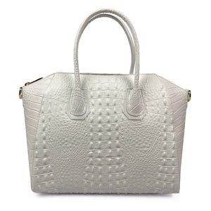 Mia Croco Top Handle Bag