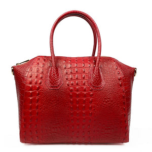 Mia Croco Top Handle Bag