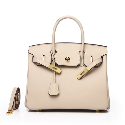 Erin Epsom Handbag - Gold 25cm & 30cm