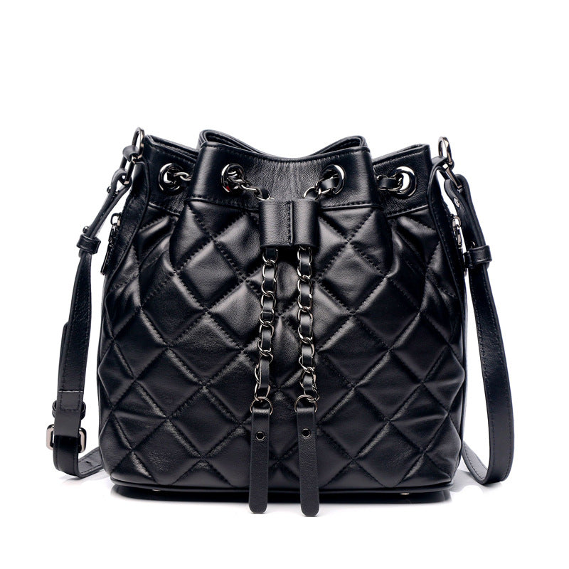 Skyler Quilted Bucket Bag