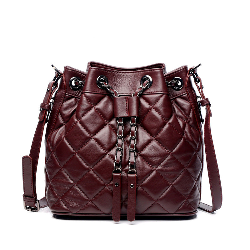 Skyler Quilted Bucket Bag