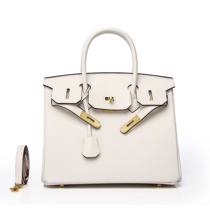 Erin Epsom Handbag - Gold 25cm & 30cm