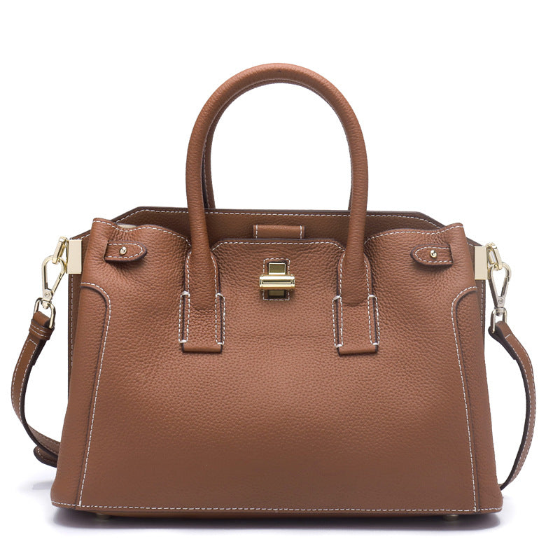 Zara Leather Tote Bag