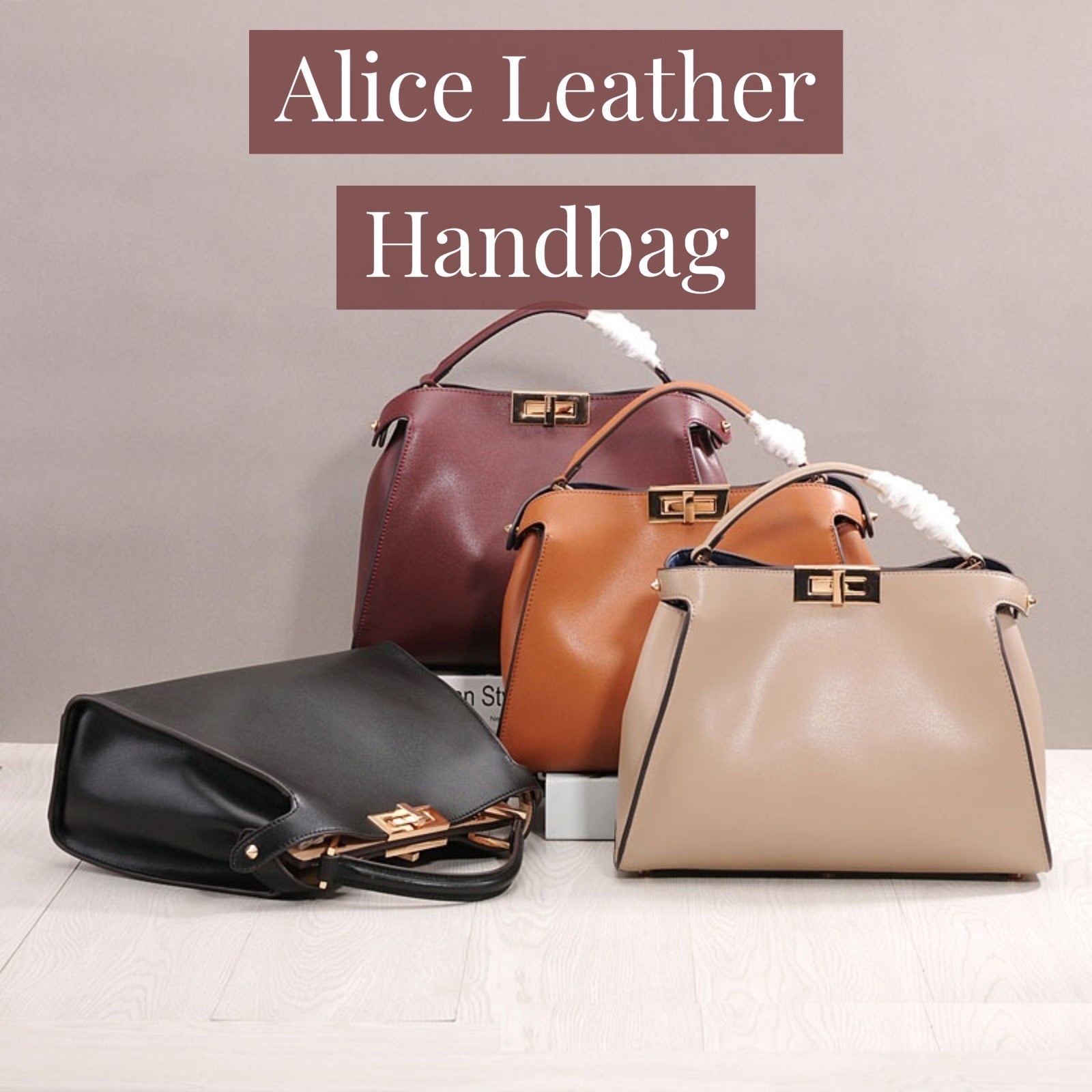 Alice Handbag - Contrast Lining